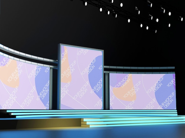 show screen mockup design