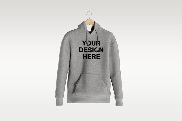 Showcase of hoodie mockup design isolated isolated