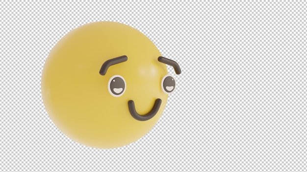 side view proud emoji png