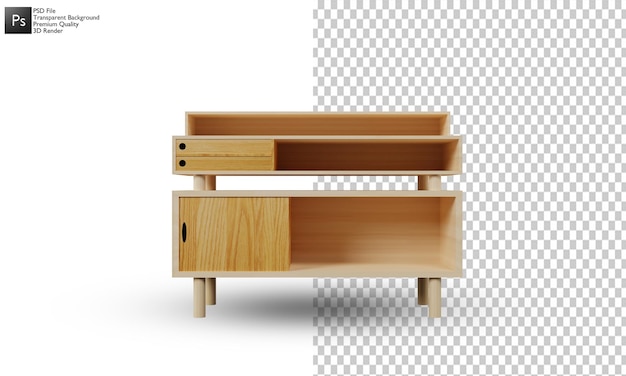 Sideboard illustration 3d design