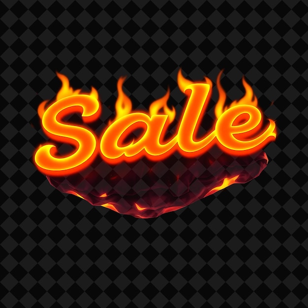 PSD a sign that says sale on it