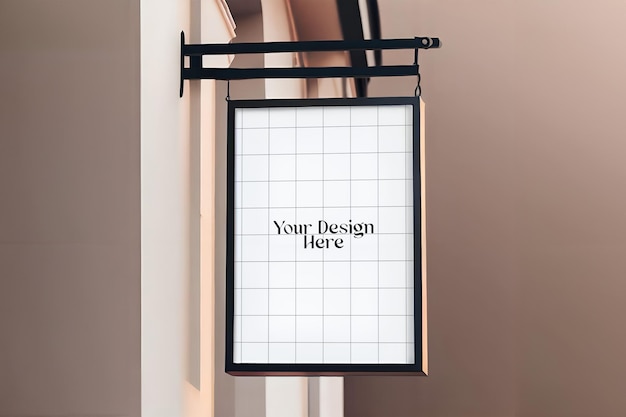 Signage PSD Mockup