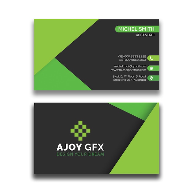 Simple business card design