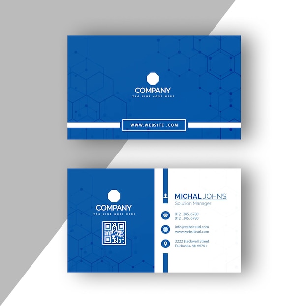 Simple and clean business card templates