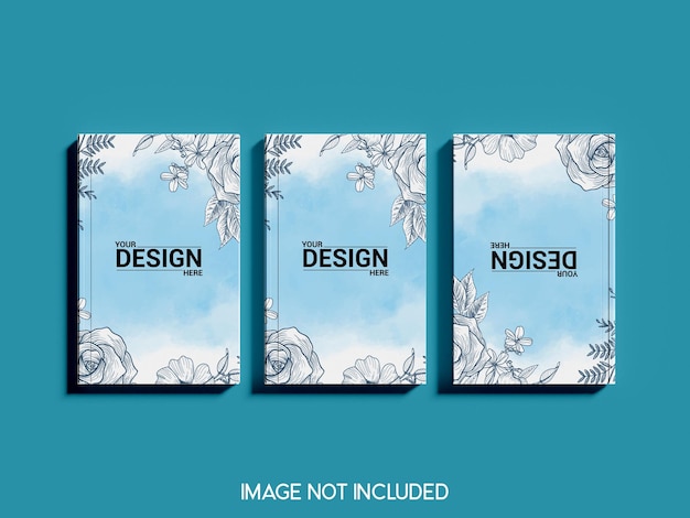 PSD simplistic book mockup