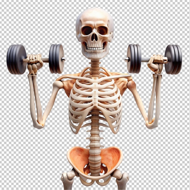 PSD skeleton doing exercise