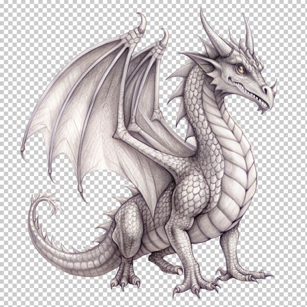 sketch dragon