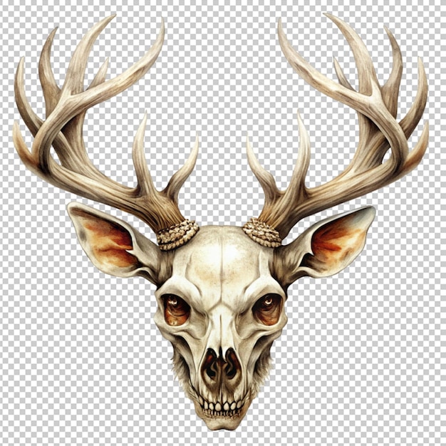 PSD skull deer