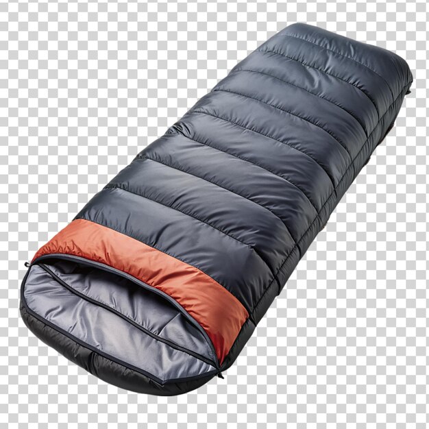 A sleeping bag Isolated on transparent background