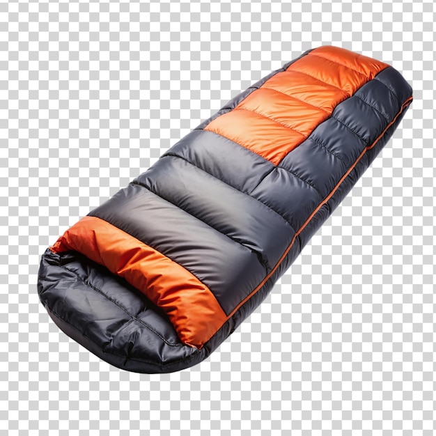 A sleeping bag Isolated on transparent background