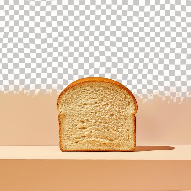 a slice of bread is shown in the picture