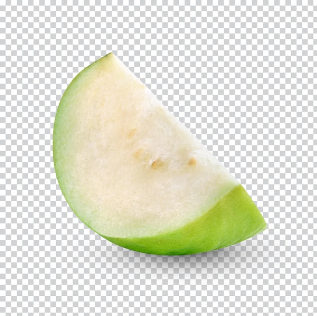 Sliced Guava fruit isolated Premium PSD