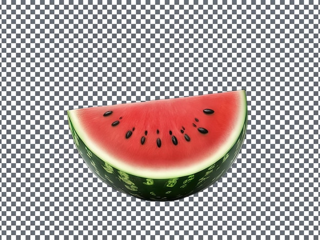 Sliced of watermelon