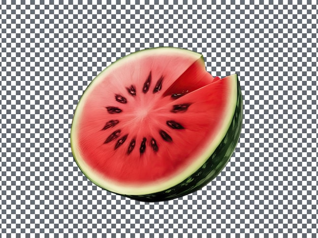 Sliced of watermelon