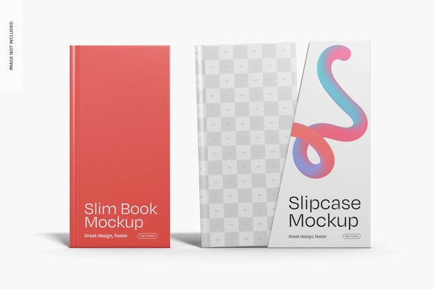 Slim Books with Slipcase Front View