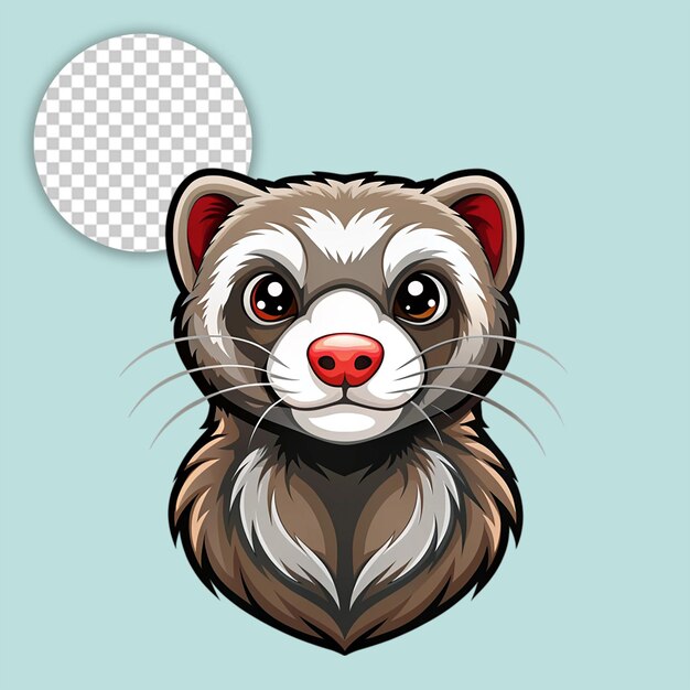 PSD a sloth animal on transparent background