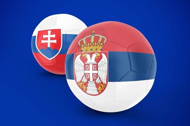 Slovakia and Serbia