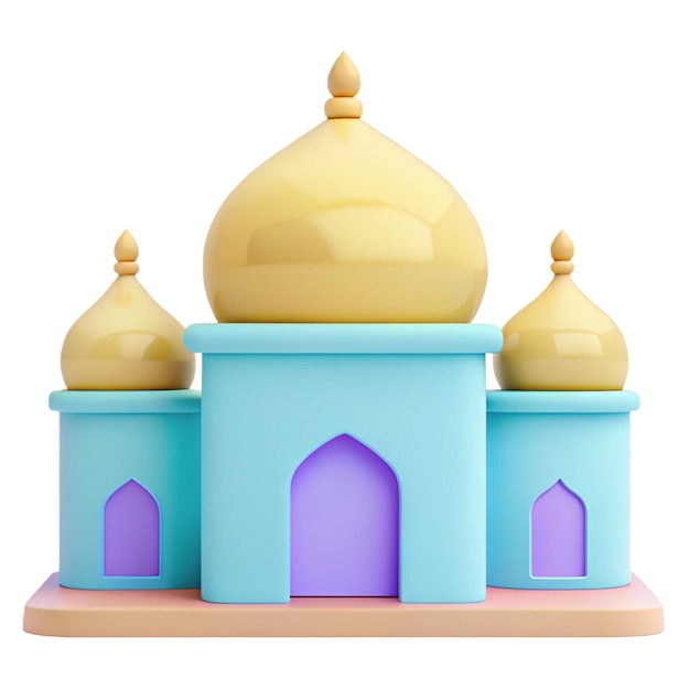 a small shrine with a dome and a dome on top