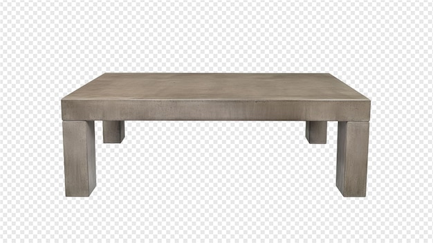 a small table with a flat top and a wooden legs