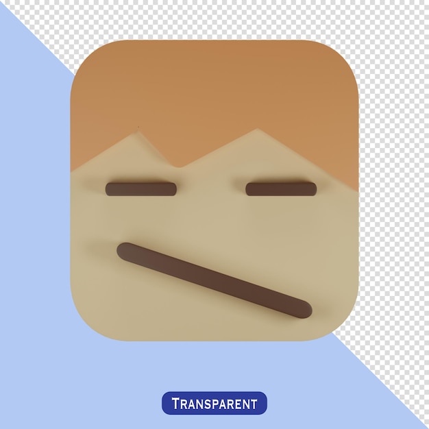 Smart emoji in 3d style