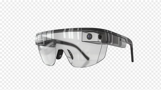 PSD smart glasses hud realistic photo