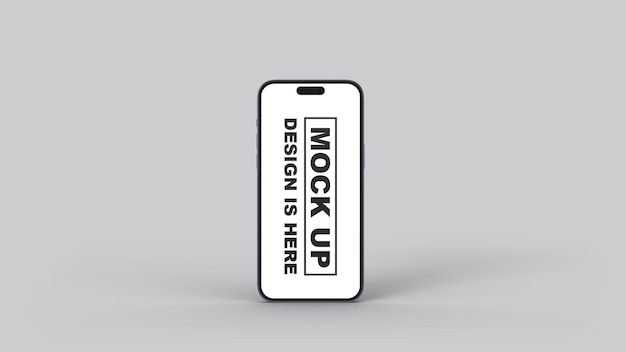 Smart Phone Mockup iPhone 15 mockup Mobile Mockup 3D Mockup