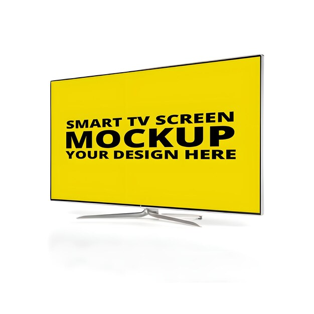 Smart Tv Screen Mockup PSd Template