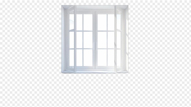 PSD smart window realistic photo isolated on transparent background