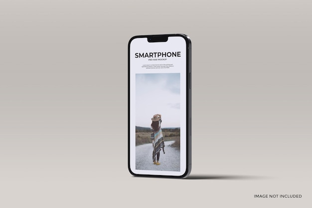 Smartphone 13 pro max mockup