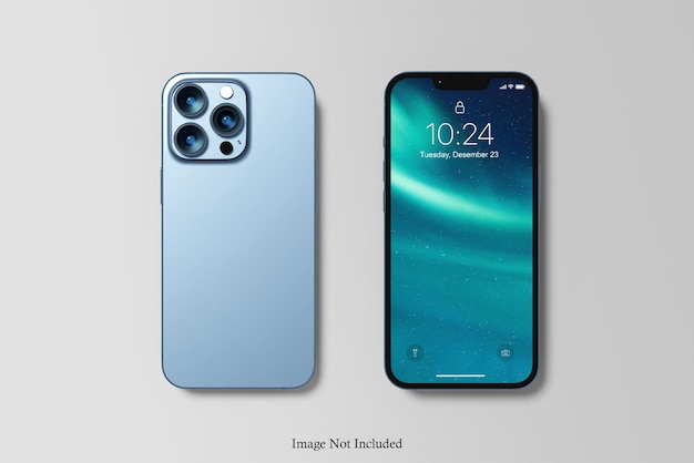 Smartphone 13 pro mockup