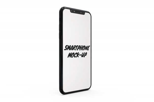 PSD smartphone mock-up isolated