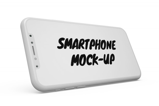 Smartphone Mock-up Isolated