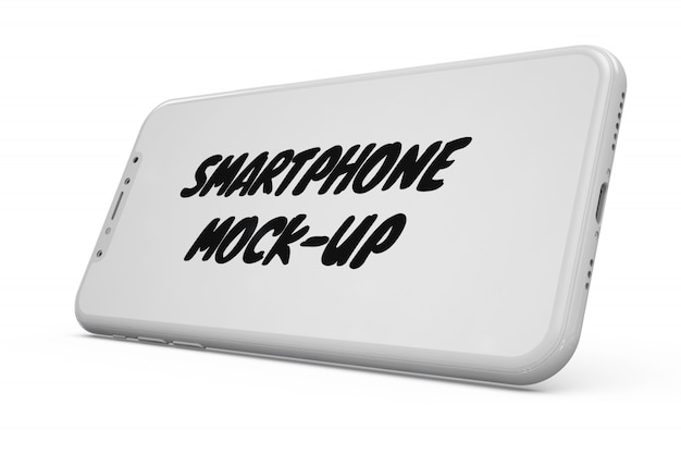 Smartphone Mock-up Isolated