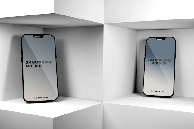 Smartphone mockup design