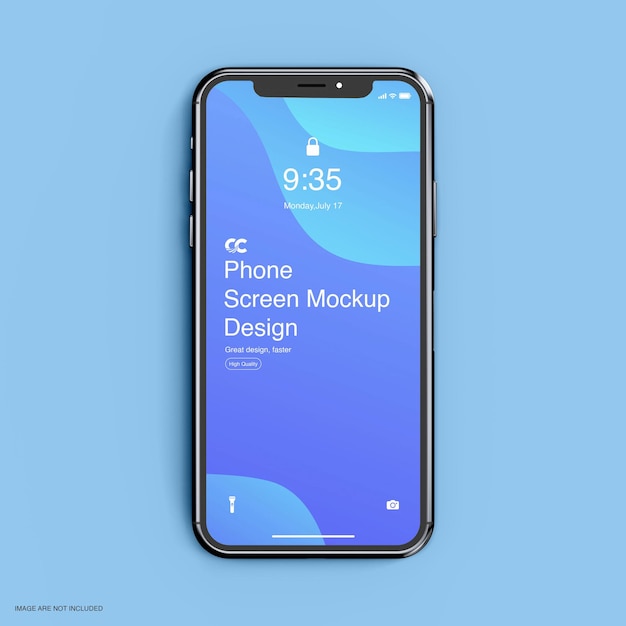 PSD smartphone mockup design