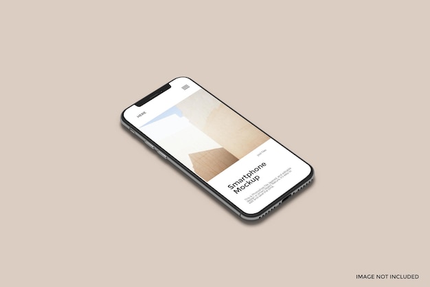 Smartphone mockup