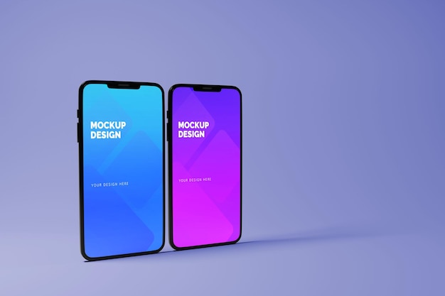 smartphone screen mockup