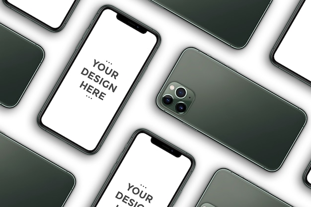 Smartphone Showcase Product Mockup