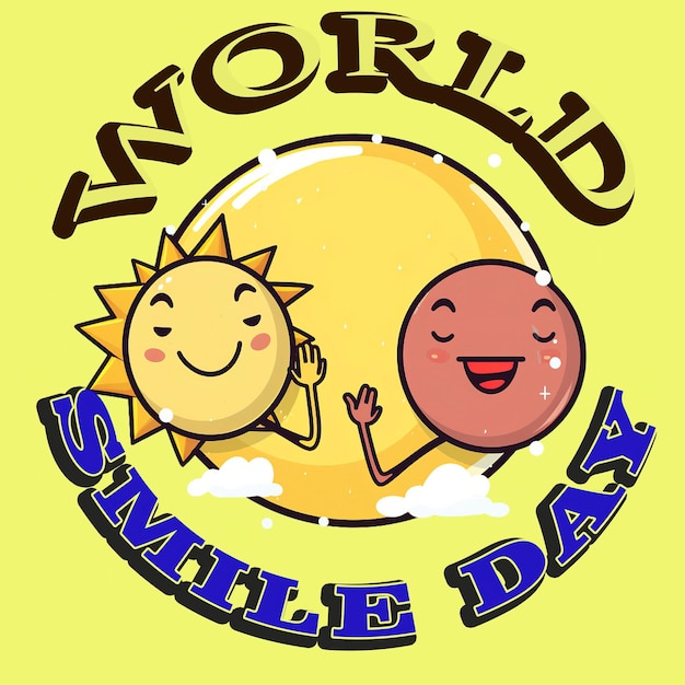 smile day background