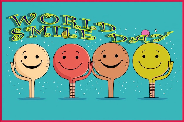 smile day background