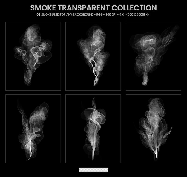 Smoke styles pack and Smoke transparent background