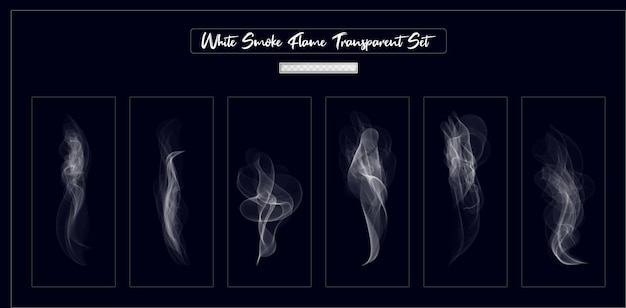 Smoke styles transparent background pack