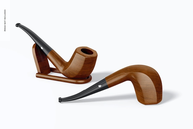 Smoking Pipes Mockup