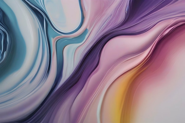 A smooth fluid gradient where colors blend seamlessly like oil paints on water