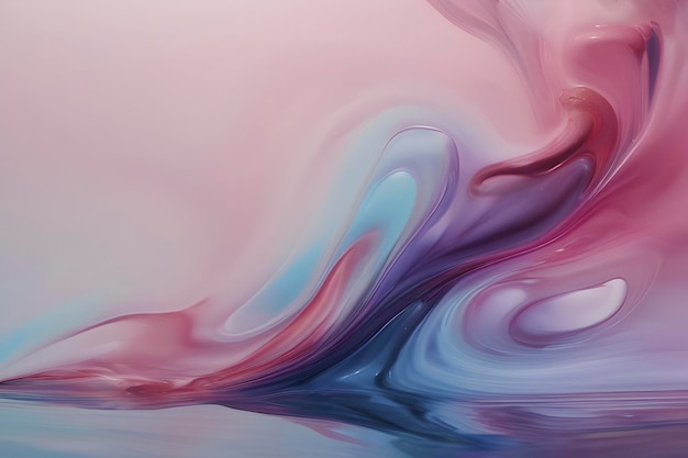 A smooth fluid gradient where colors blend seamlessly like oil paints on water