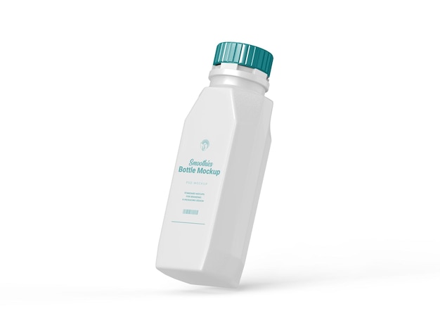 Smoothie Bottle Mockup for branding