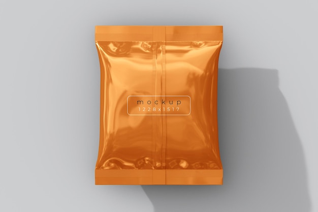 Snack bag mockup