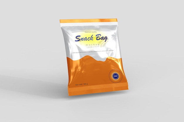 PSD snack bag mockup