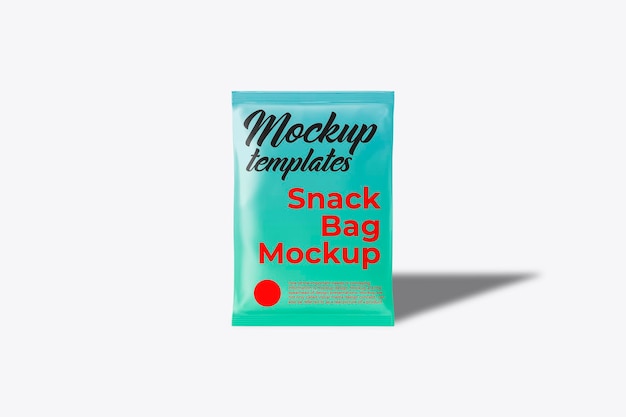 Snack Bag Packaging Mockup