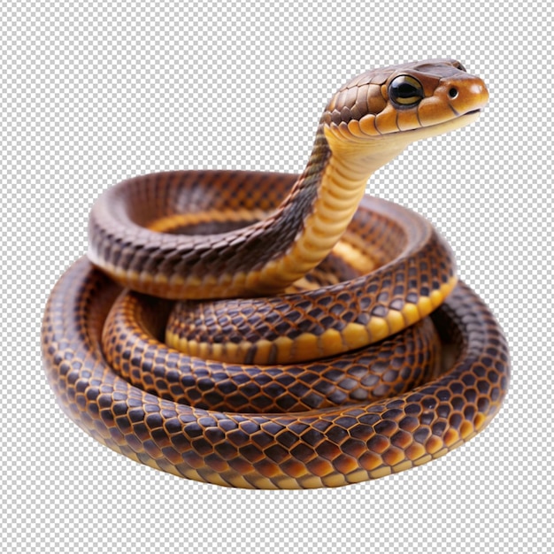 snake on transparent background